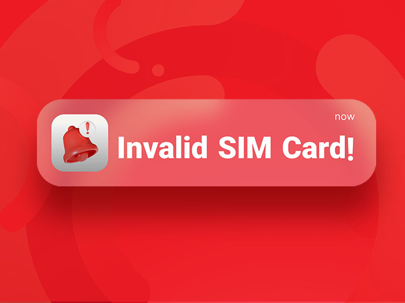حل مشكلة بطاقة SIM غير صالحة | آسياسيل